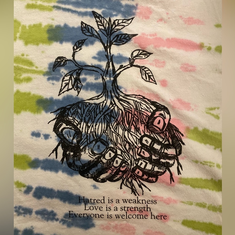 Urban outfitters oversized tie dye T-shirt